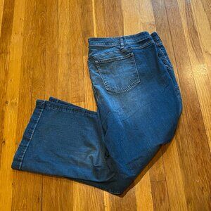 Torrid Distressed Flare Button Fly Jeans Size 28S